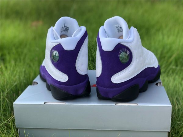 Air Jordan 13 Los Angeles Lakers heel