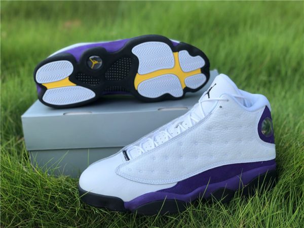 Air Jordan 13 Los Angeles Lakers yellow