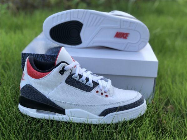 Air Jordan 3 SE Denim Fire Red sneaker