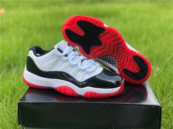 Buy Grade School Air Jordan 11 XI Retro Low Gym Red Concord Bred