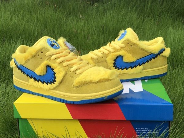 Buy Nike SB Dunk Low Grateful Dead Bears In Yellow CJ5378-700