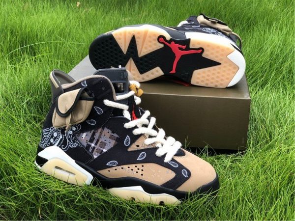 Buy Travis Scott x Air Jordan 6 Paisley Print