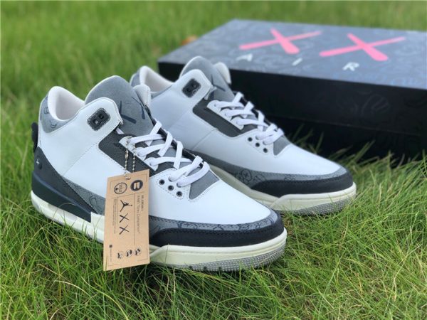 Custom KAWS X Air Jordan 3 Bespoke sneaker
