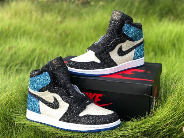 Fragment design x Nike Air Jordan 1 Glitter on sale