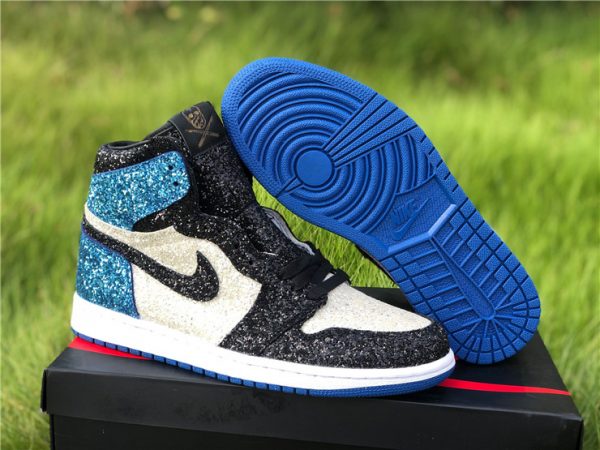 Fragment design x Nike Air Jordan 1 Glitter sneaker