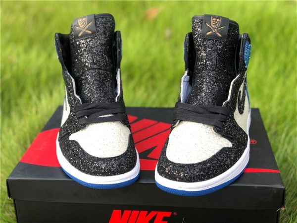 Fragment design x Nike Air Jordan 1 Glitter toe