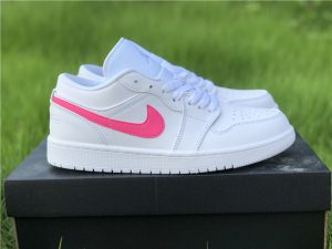 GS Air Jordan 1 Low pink Swoosh