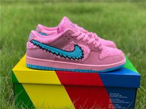 Grateful Dead Bears x Nike SB Dunks Low In Pink