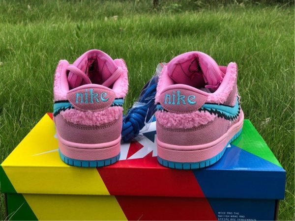 Grateful Dead Bears x Nike SB Dunks Low In Pink Heel