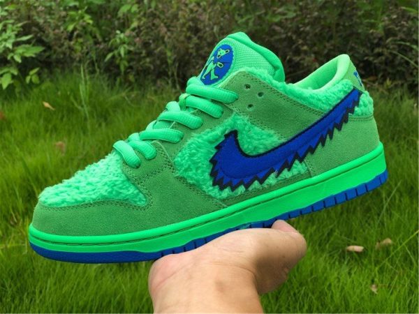 Grateful Dead x Nike Dunk Low SB Green Bear CJ5378-300 On-hand