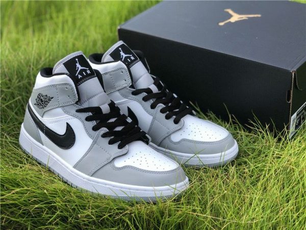 Jordan 1 Mid Light Smoke Grey 2020