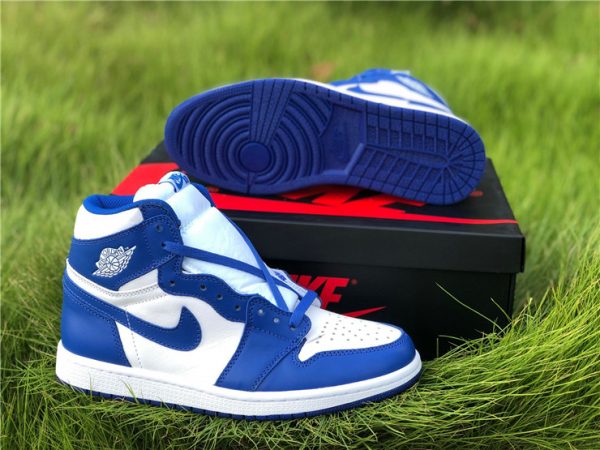 Jordan 1 Retro High OG Storm Blue Kentucky bottom