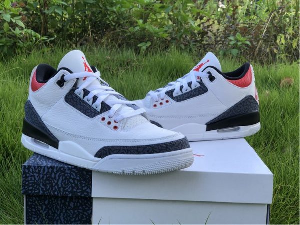 Jordan 3 SE Denim Fire Red for sale