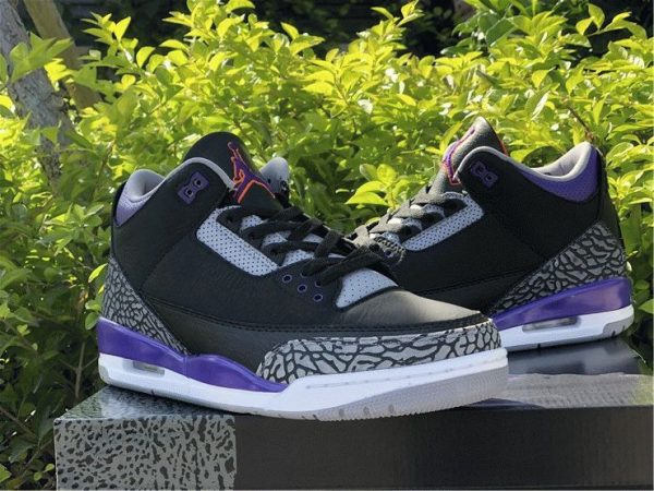 New Air Jordan 3 Court Purple 2020