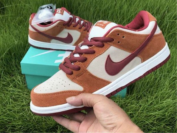 Nike Dunk Low Pro SB Dark Russet on hand