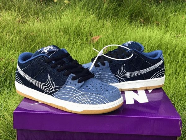 Nike SB Dunk Low Sashiko Denim Gum sneaker