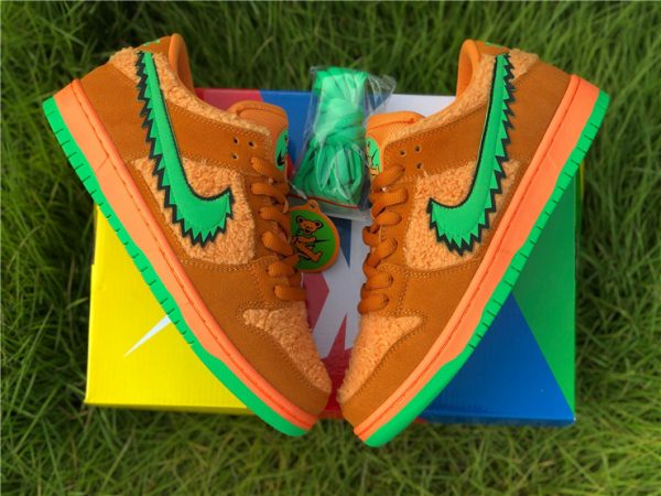 Orange Bear Grateful Dead Dunks for sale