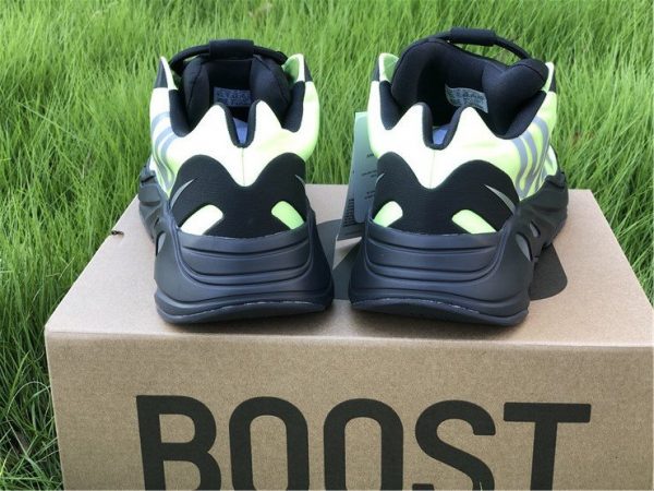 adidas Yeezy Boost 700 MNVN Phosphor FY3727 Heel