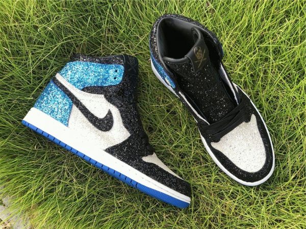 cheap Fragment design x Nike Air Jordan 1 Glitter