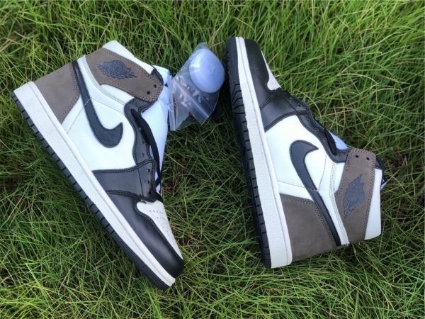 2020 Air Jordan 1 Dark Mocha mudguard