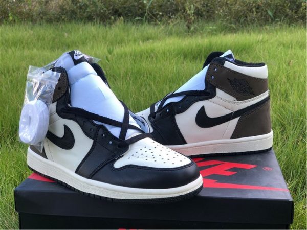 2020 Air Jordan 1 Dark Mocha sneaker