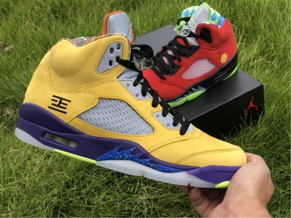 2020 Air Jordan 5 SE What The yellow