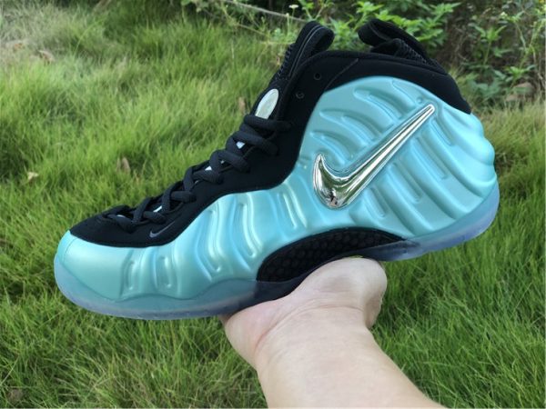 Air Foamposite Pro Island Green on hand