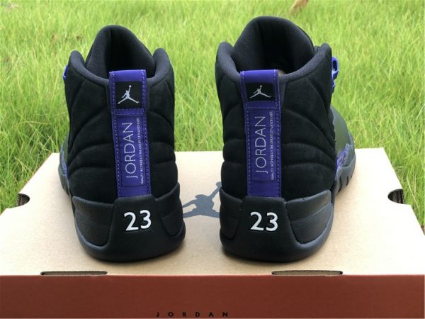 Air Jordan 12 Dark Concord heel