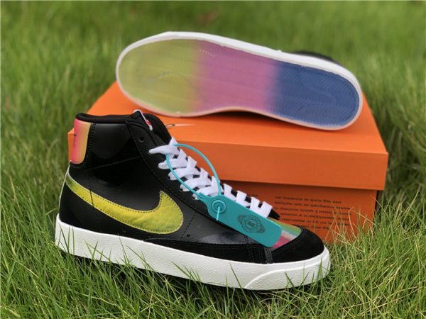 Blazer Mid 77 Vintage Bright Cactus iridecent