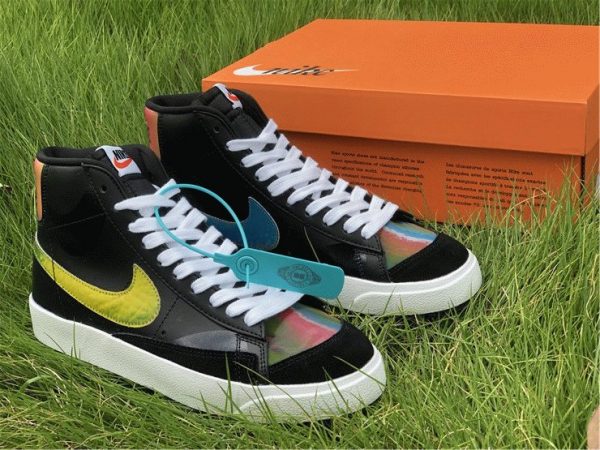 Blazer Mid 77 Vintage Bright Cactus upper