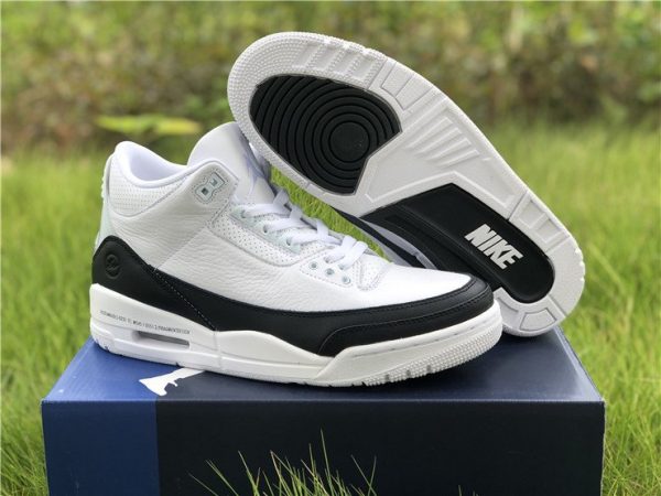 Buy Fragment Design x Air Jordan 3 SP White Black