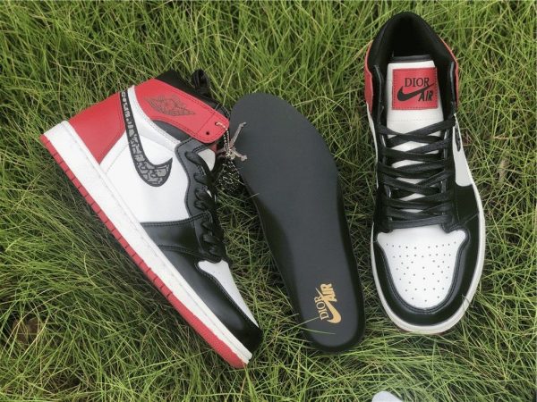 Dior X Nike Air Jordan 1 High with insole