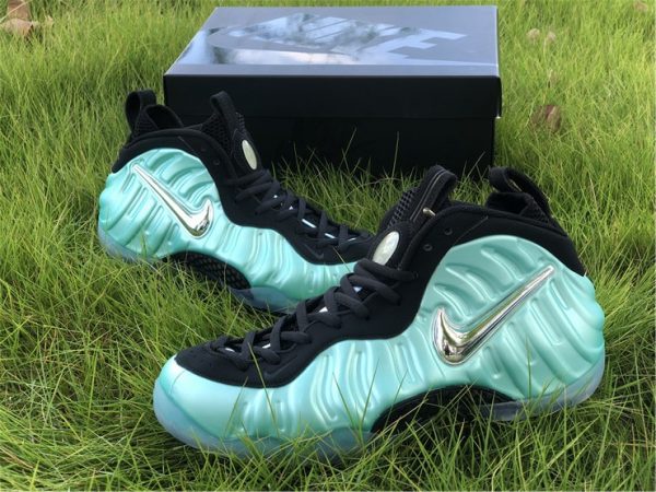 Nike Air Foamposite Pro Island Green Metallic Platinum