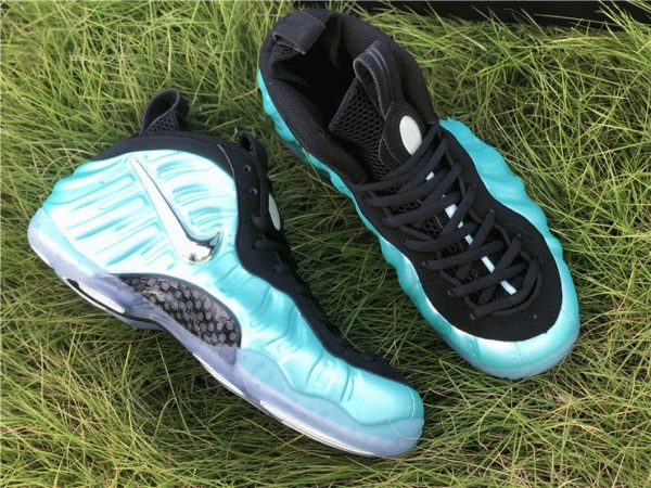 Nike Air Foamposite Pro Island Green tongue