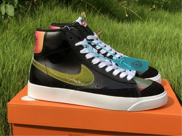 Nike Blazer Mid 77 Vintage Bright Cactus Black