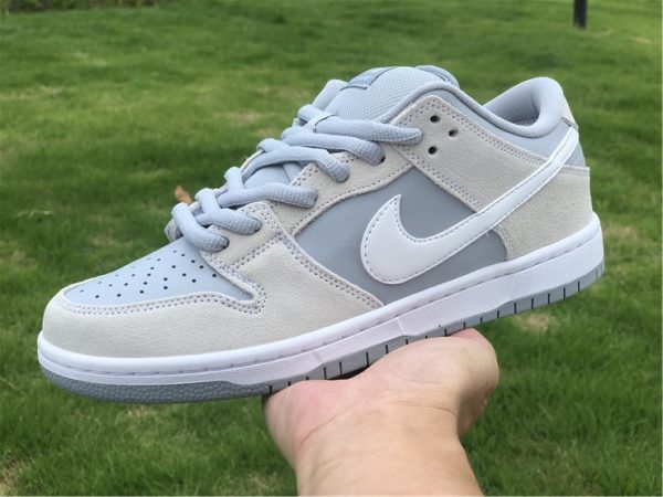 Nike Dunk Low SB Summit White on hand