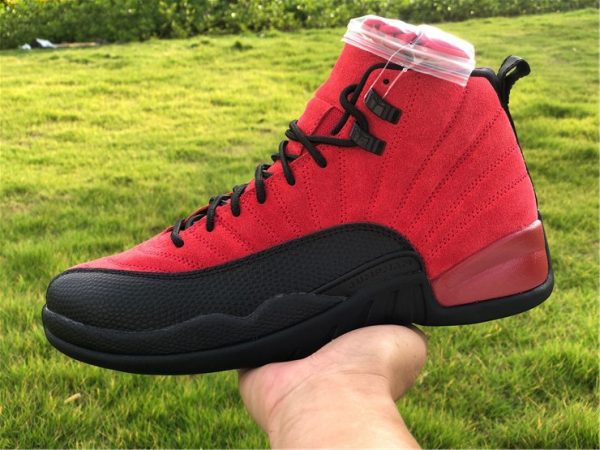 2020 Air Jordan 12 Reverse Flu Game black