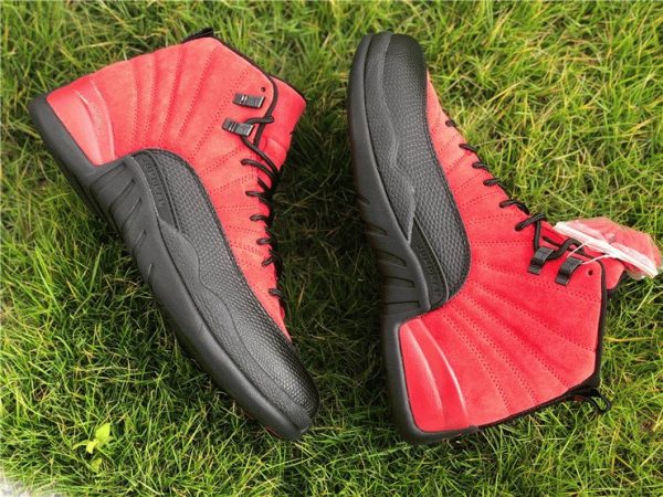 2020 Air Jordan 12 Reverse Flu Game panel