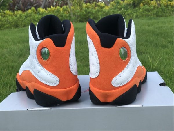 2021 Air Jordan 13 Starfish Orange heel