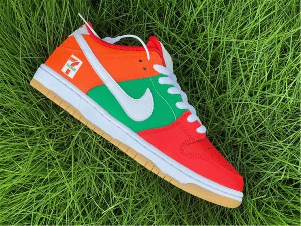 7-Eleven X Nike SB Dunk Low orange green