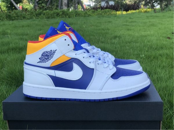 Air Jordan 1 Royal Blue Laser Orange