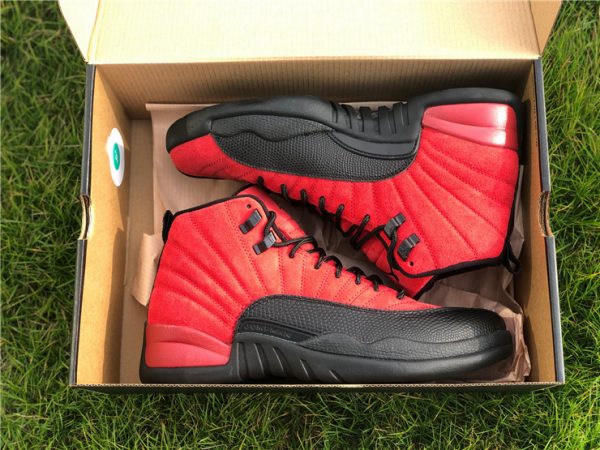 Air Jordan 12 Reverse Flu Game in box