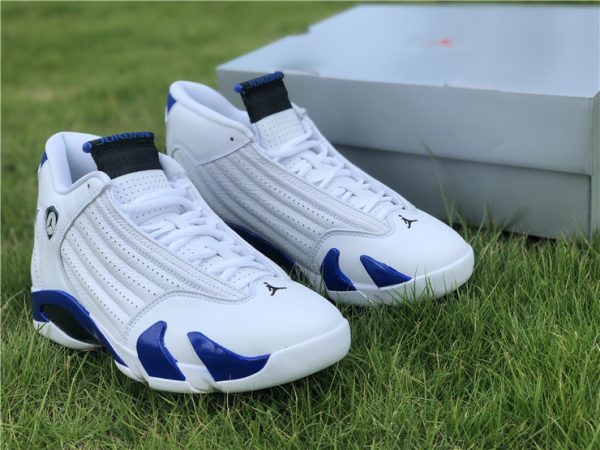 Air Jordan 14 Hyper Royal upper look