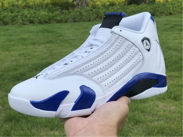 Air Jordan 14 Hyper Royalon hand