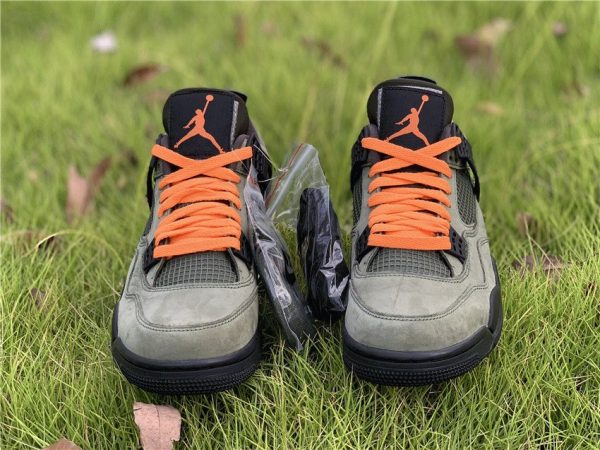 Air Jordan 4 x Travis Scott Olive orange jumpman