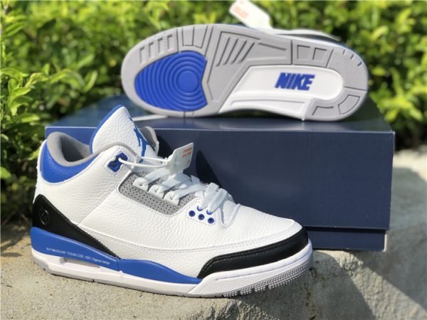 Fragment Design x Air Jordan 3 Royal Blue For sale