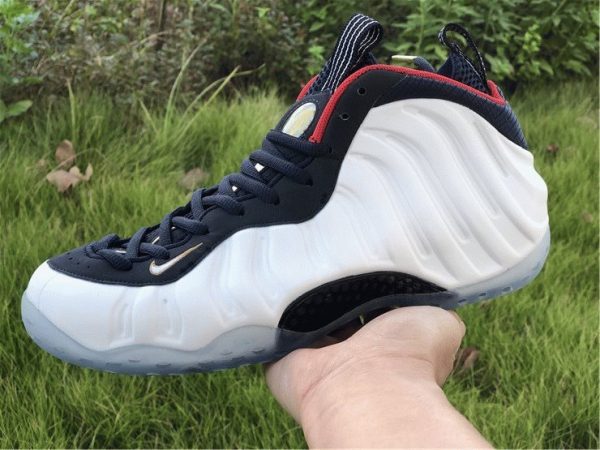 Nike Air Foamposite One Olympic on hand