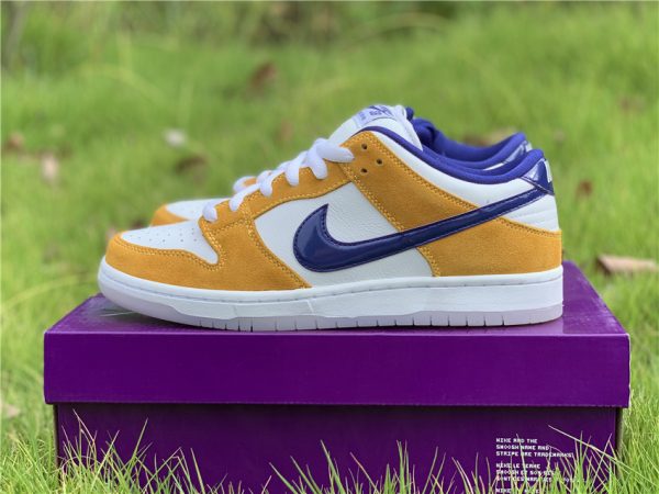 Nike Dunk Low Pro SB Laser Orange swooes