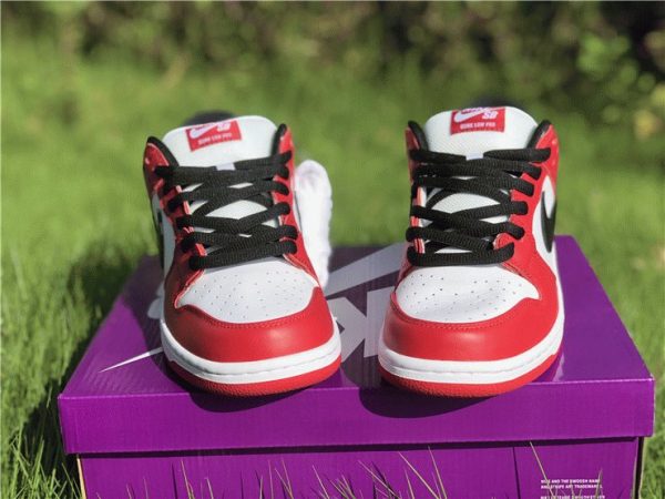 Nike SB Dunk Low Pro J-Pack Chicago tongue