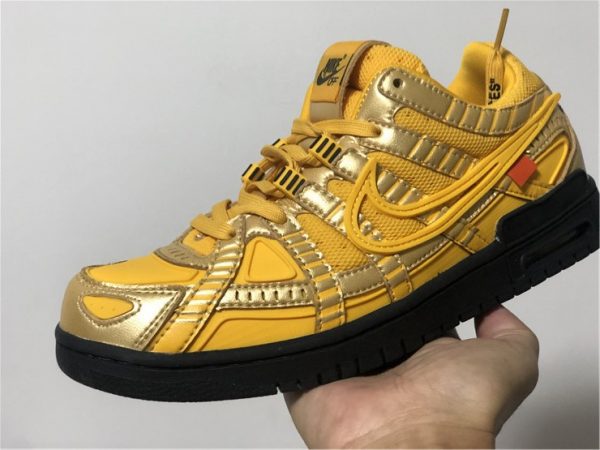 Off-White Nike Air Rubber Dunk University Gold